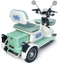 Elektrinis triratis E-GO X31 žalias Elektrinis triratis E-GO X31 žalias